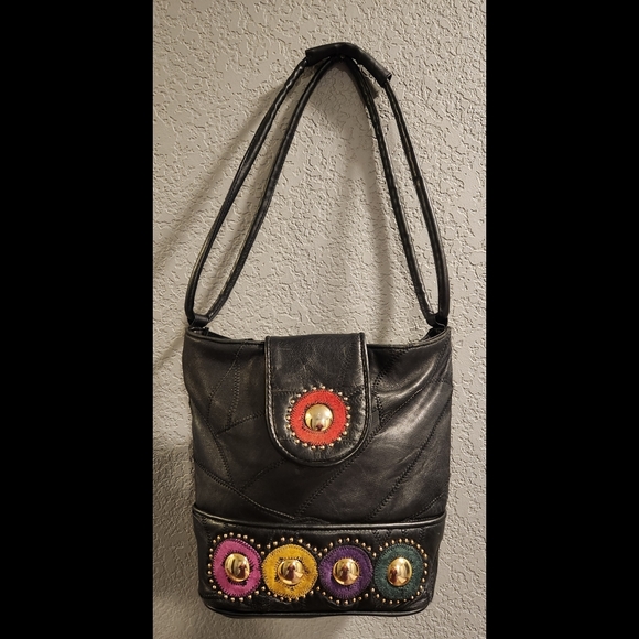 VTG Retro Leather Bag - Picture 3 of 16
